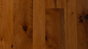 reclaimed beech with oil finish from Rousseau Reclaimed Lumber & Flooring in South Portland, Maine